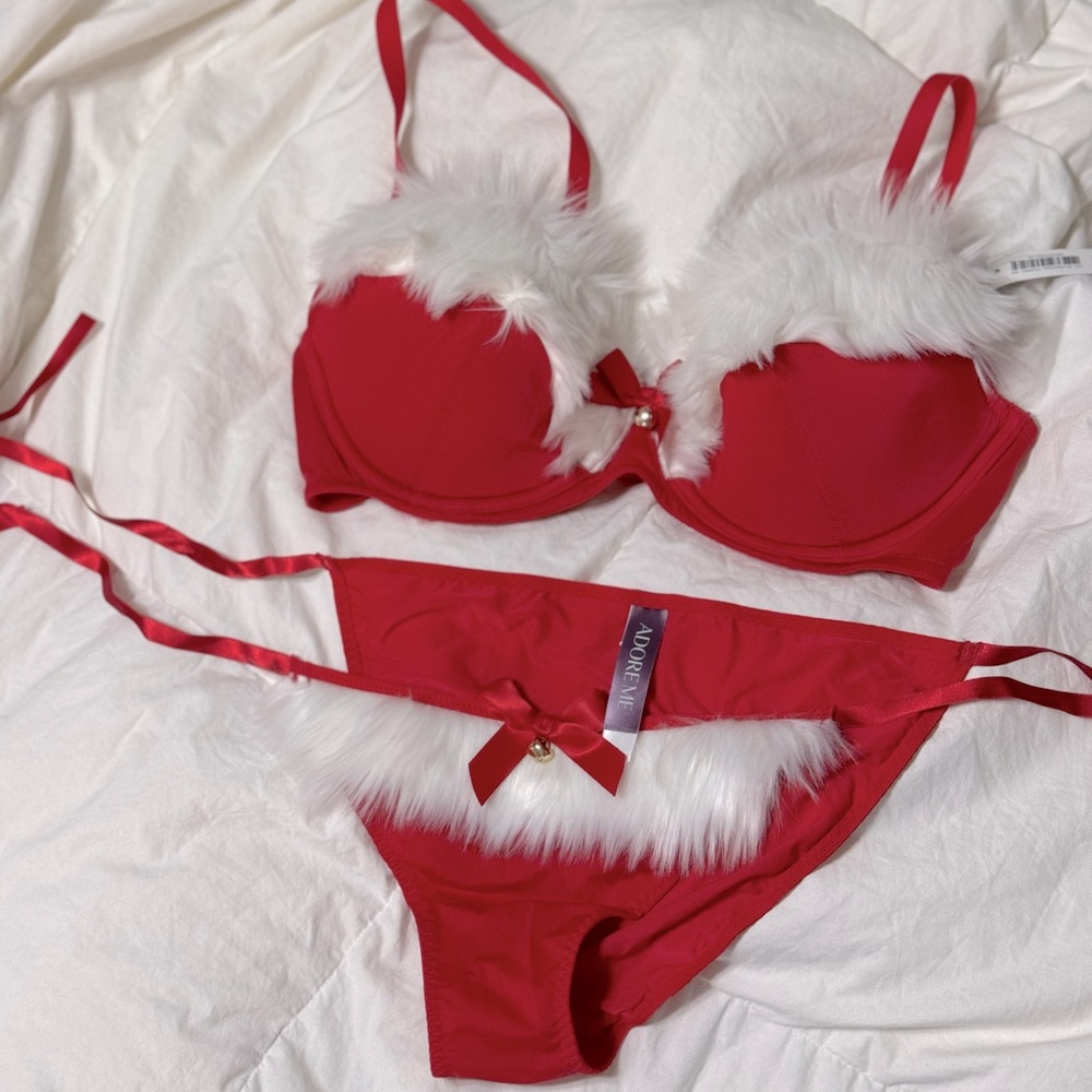 Adore Me Santa lingerie (see description)